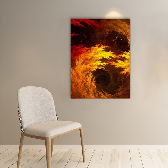 Dragon Ball Z Super Saiyan Orange Aura Dope Streetwear Paper poster