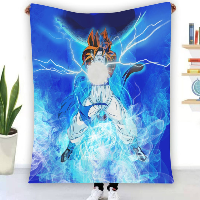 Dragon Ball Z Gogeta Super Saiyan 4 Unbelievable Power Blanket