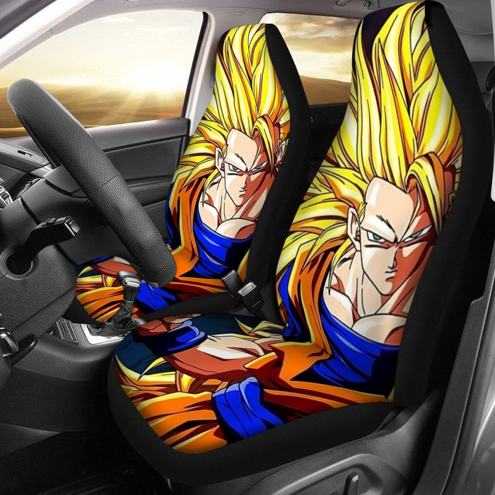 Super Saiyan 3 Goku Car Seat Cover