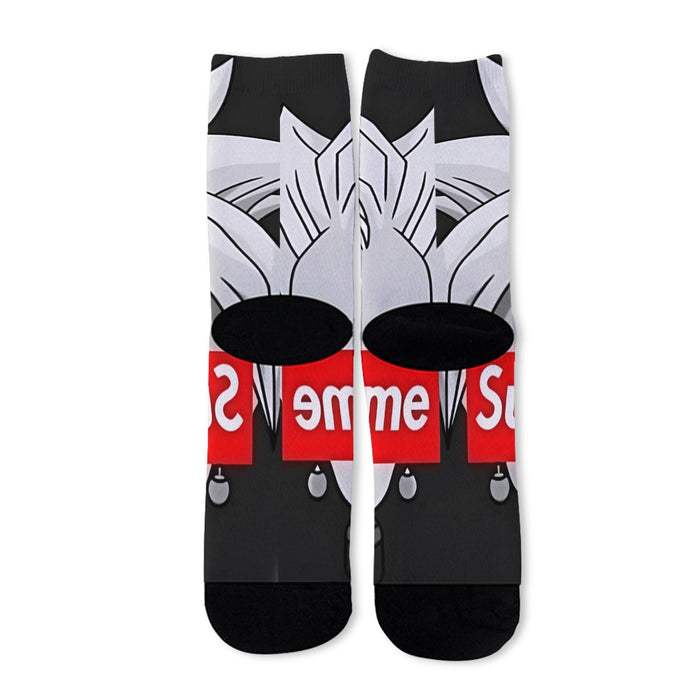 DBZ Zamasu Supreme Kai Logo Creative Black Edition Socks