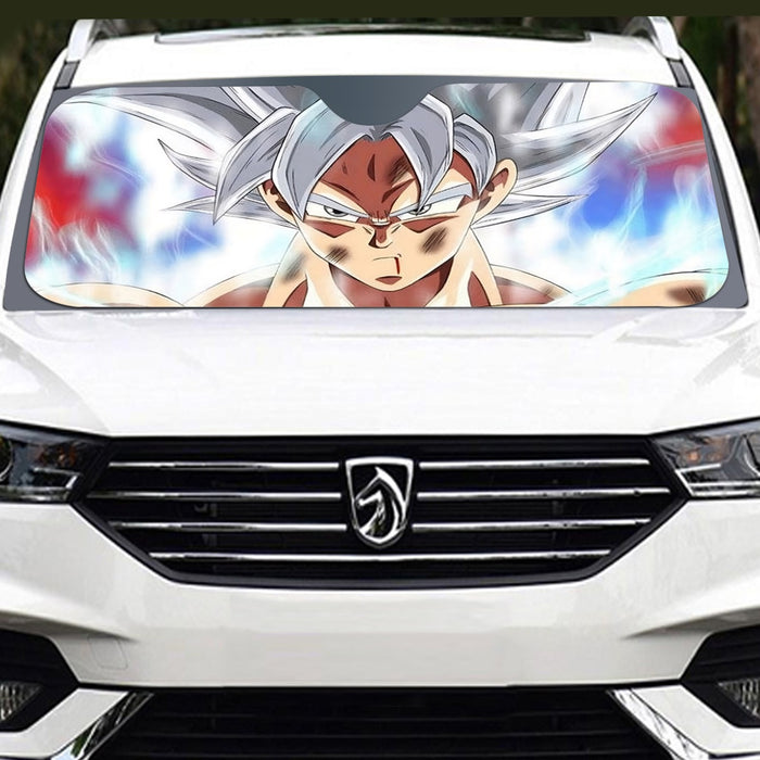 Dragon Ball Super Goku Ultra Instinct Windshield Sunshade