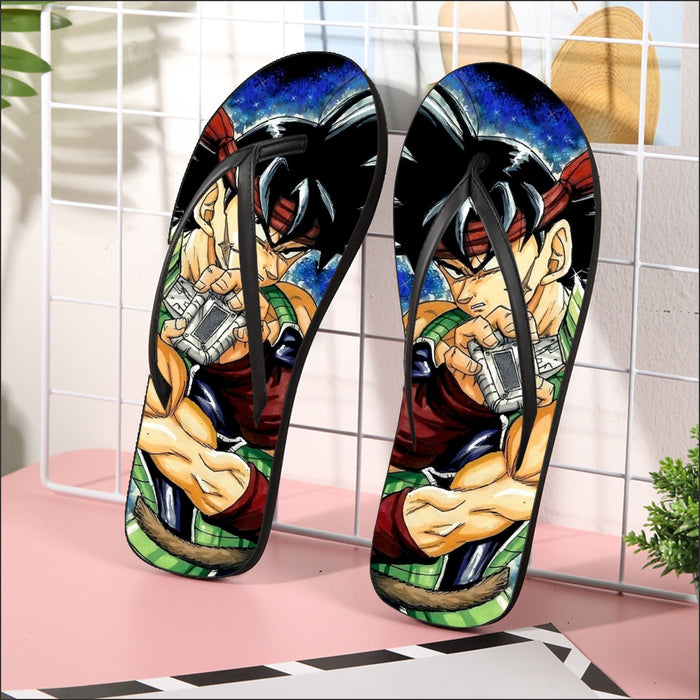 Dragon Ball Bardock Super Saiyan Goku Father Warrior Color Streetwear Flip Flops