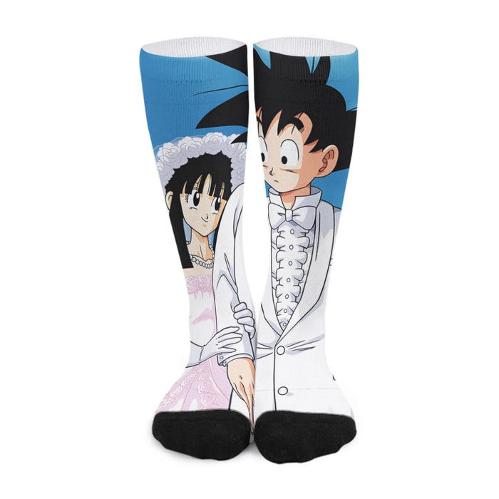 Dragon Ball Z Son Goku Newly Wed Couple  Socks