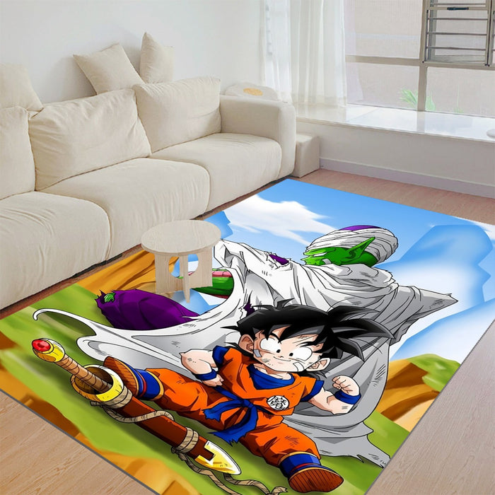 Dragon Ball Amazing Master Piccolo Train Strong Kid Gohan Rug