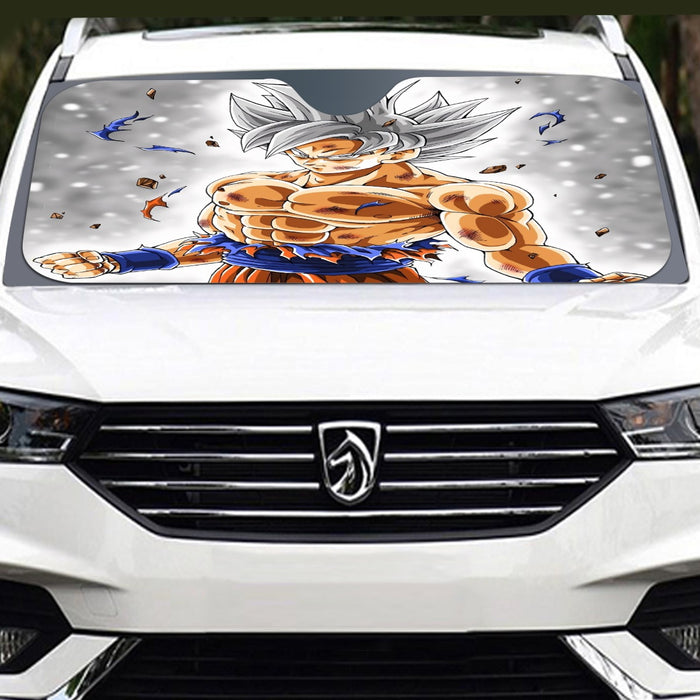 Goku Mastered Ultra Instinct Windshield Sunshade