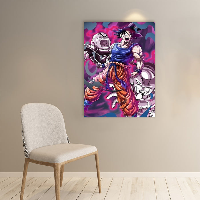 Dragon Ball Z Krillin Paper poster