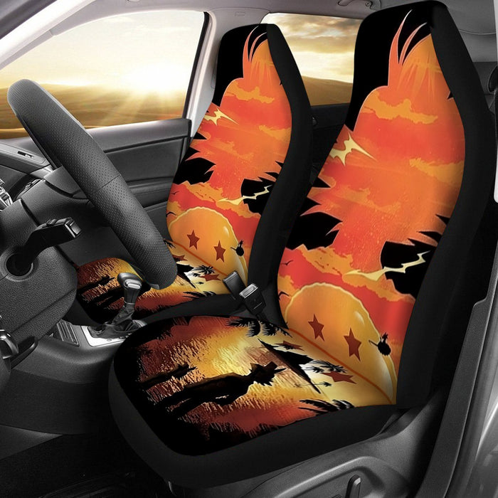 Four Star Dragon Ball Car Seat Cover