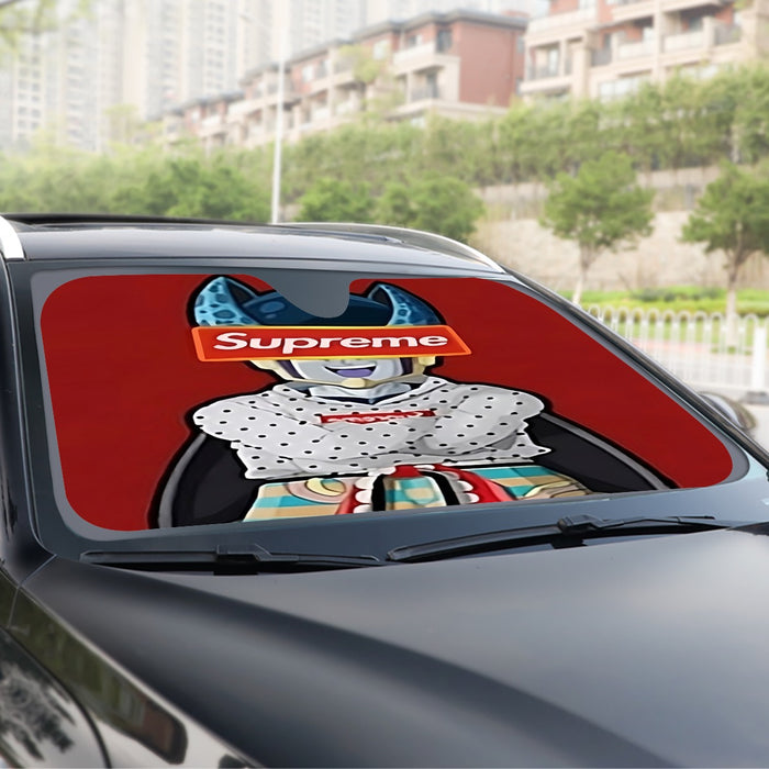 Supreme Villain Perfect Cell Red Simple Streetwear Windshield Sunshade