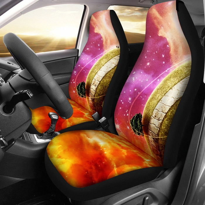 Dragon Ball Z Great King Kai Planet Cool Orange Car Seat Cover