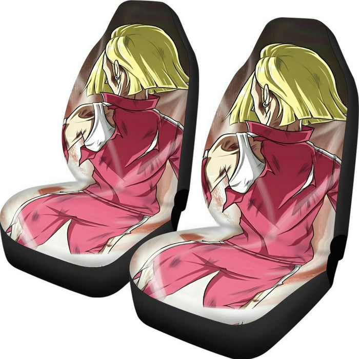 Dragon Ball Android 18 Ultra Instinct Epic Streetwear Car Seat Cover