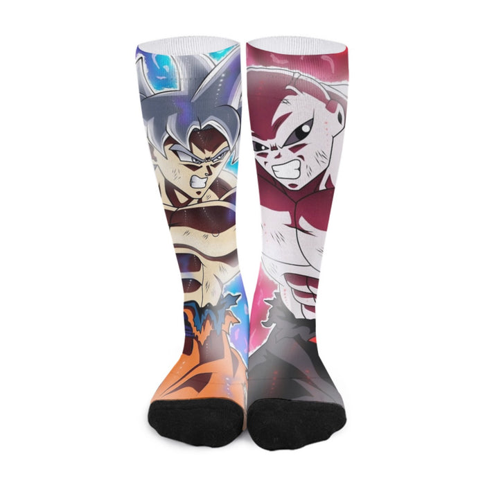 Dragon Ball Super Goku vs Jiren Fierce Battle Full Print Socks