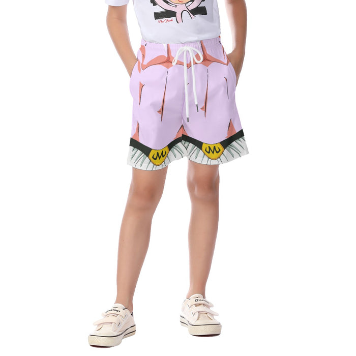 Kid Buu Dragon Ball Cool Compression Kid's Beach Shorts