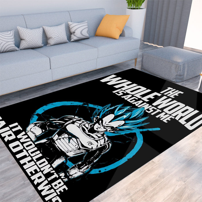 Dragon Ball Super SSGSS Vegeta Whis Symbol Rug