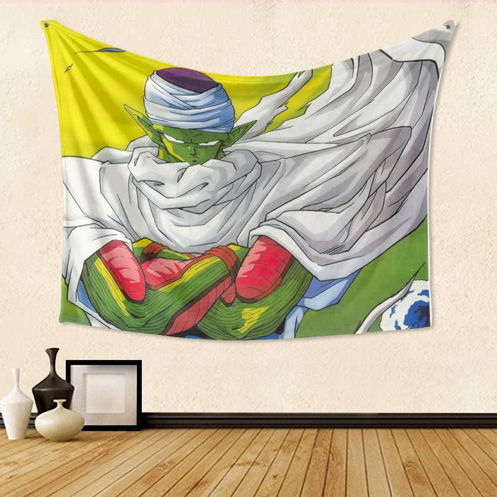 Dragon Ball Angry Piccolo Standing And Ready for Fighting Tapestry