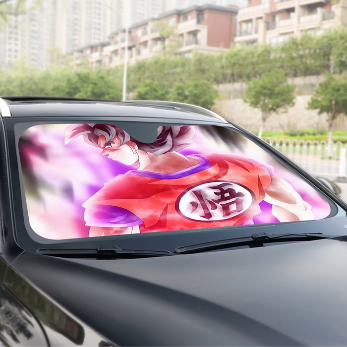 Dragon Ball Super Goku Kaioken Cool Purple Aura Casual Windshield Sunshade