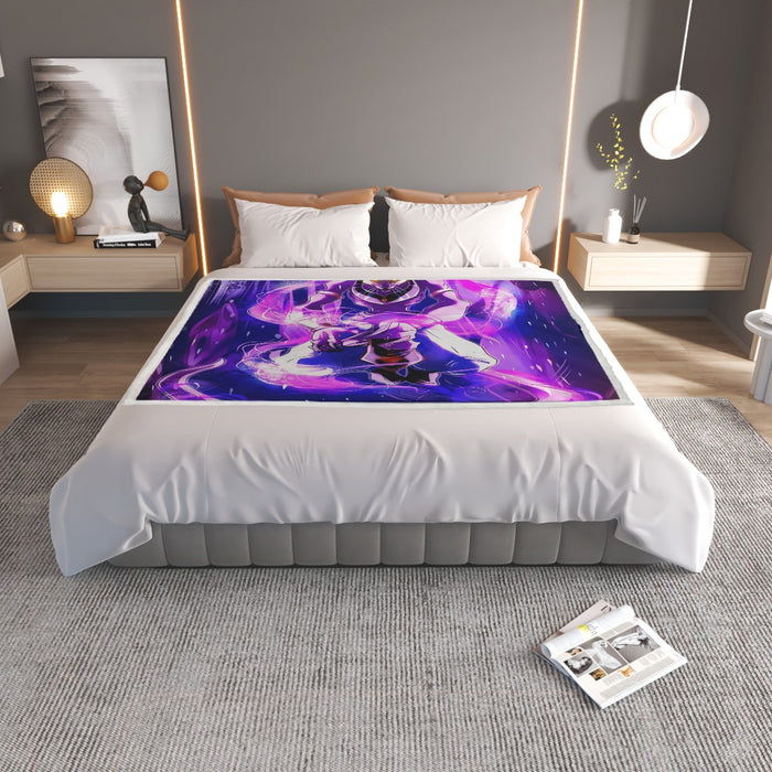 DBZ Mighty Destruction God Beerus Egyptian Cat Sport Design Household Warm Blanket