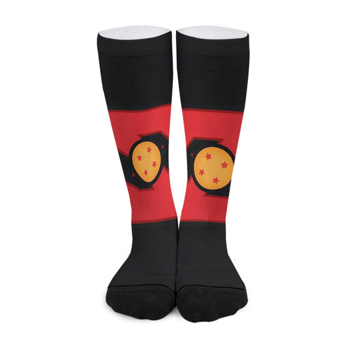 Dragon Ball Z Logo Four Star Dragon Ball Cool Design Socks