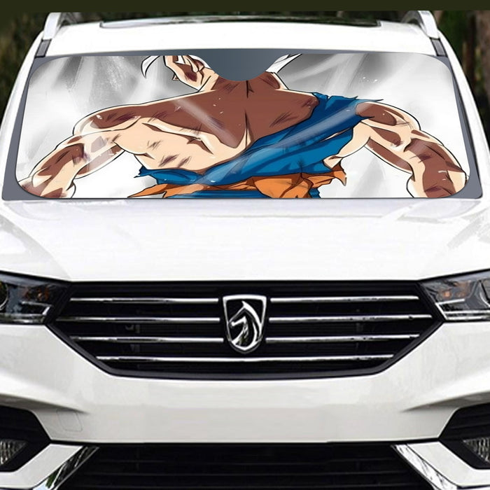 Dragon Ball Gohan White Super Saiyan Epic Streetwear Windshield Sunshade