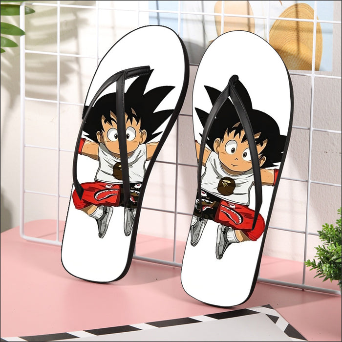 Supreme Goku Dragon Ball Z Flip Flops