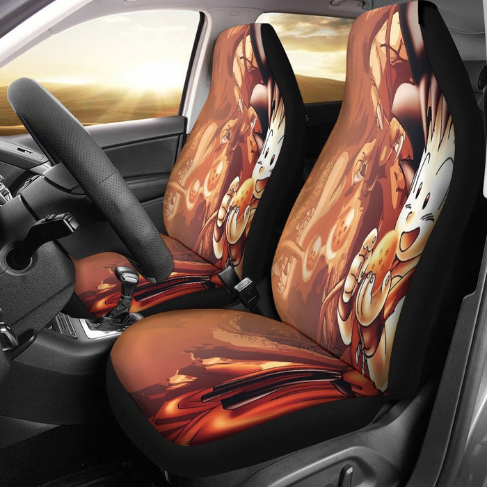 Kid Goku Dragon Ball Car Seat Cover