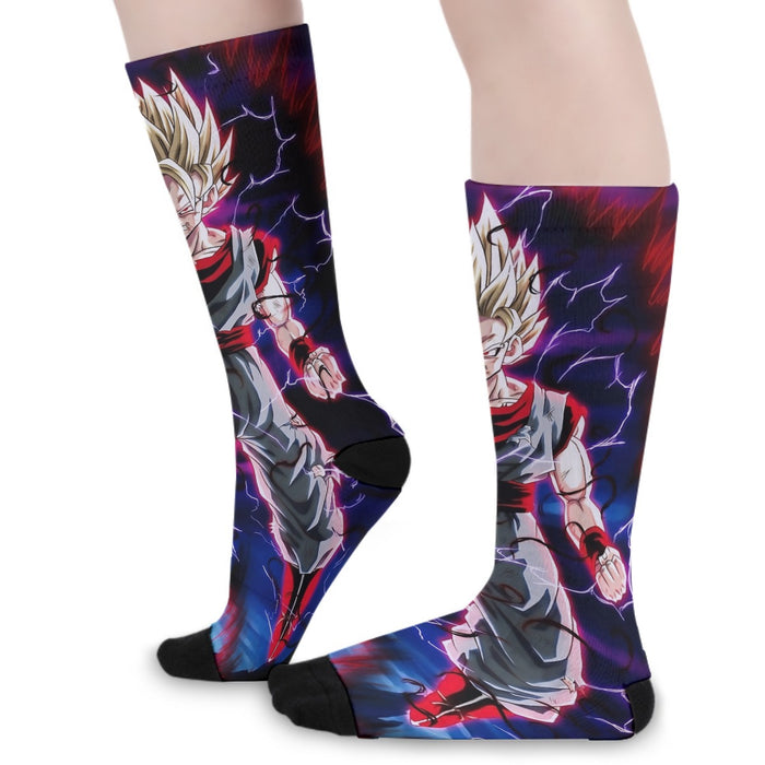 Dragon Ball Z  Super Saiyan Prince Vegeta Socks