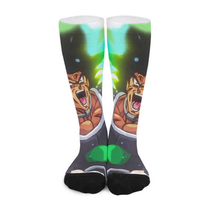 Dragon Ball Super Angry Broly Legendary Super Saiyan Socks