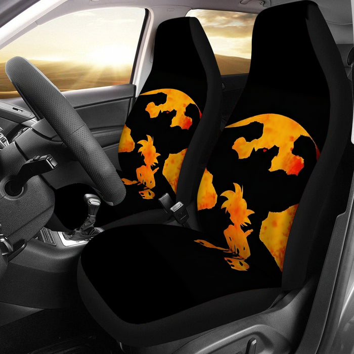 Dragon Ball Z Cool Shadow Kid Goku Great Ape Evolution Car Seat Cover