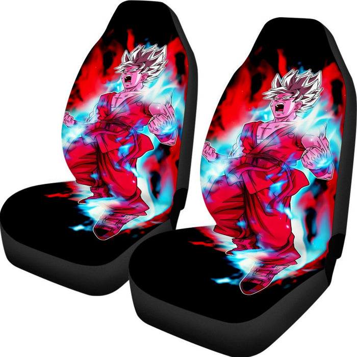 Dragon Ball Cool Goku White Super Saiyan Whis Symbol Car Seat Cover