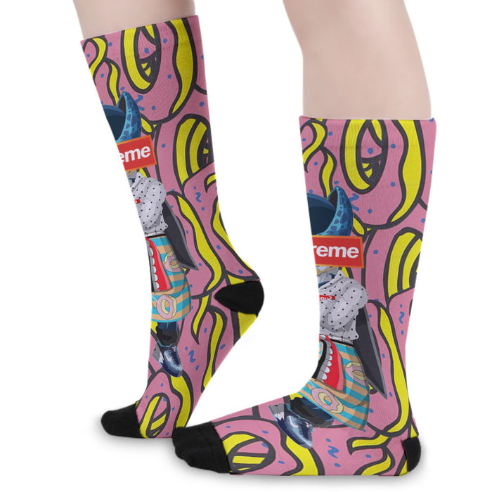 Modern Art Supreme Villain Perfect Cell Streetwear Socks
