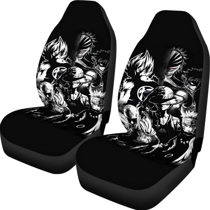 DBZ Goku Naruto Saitama Luffy Natsu Ichigo Dope Anime Car Seat Cover