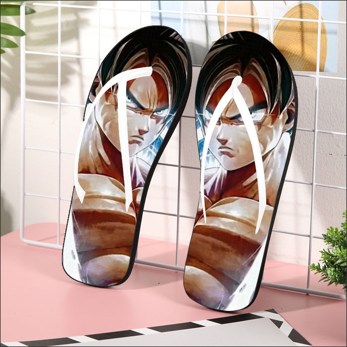 Dragon Ball Super Ultra Instinct Goku Manga Flip Flops