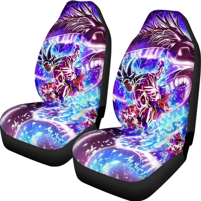 Dragon Ball Super Ultra Instinct Goku x Shenron Car Seat Cover