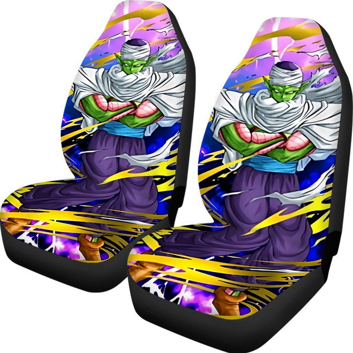 Dragon Ball Angry Piccolo Waiting Fight Aura Yellow Fashion Car Seat Cover