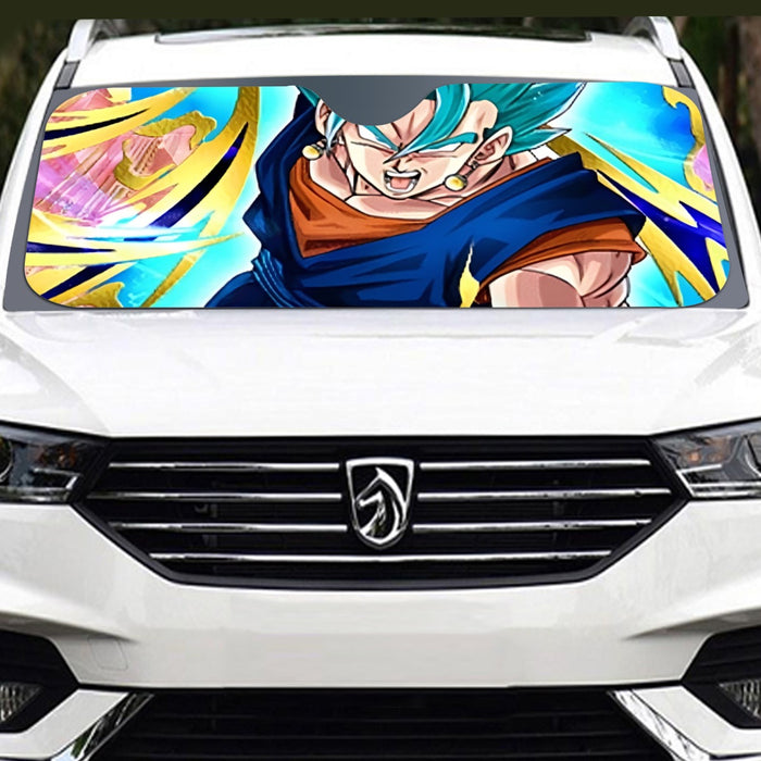 Dragon Ball Super Vegito Ultra Instinct Cool Colorful Windshield Sunshade