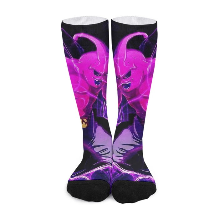 Dragon Ball Kid Buu Madness Destruction Dope Design Socks