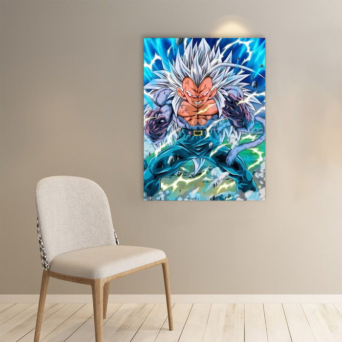 Dragon Ball Vegeta Super Saiyan 4 Ultra Instinct Epic Paper poster