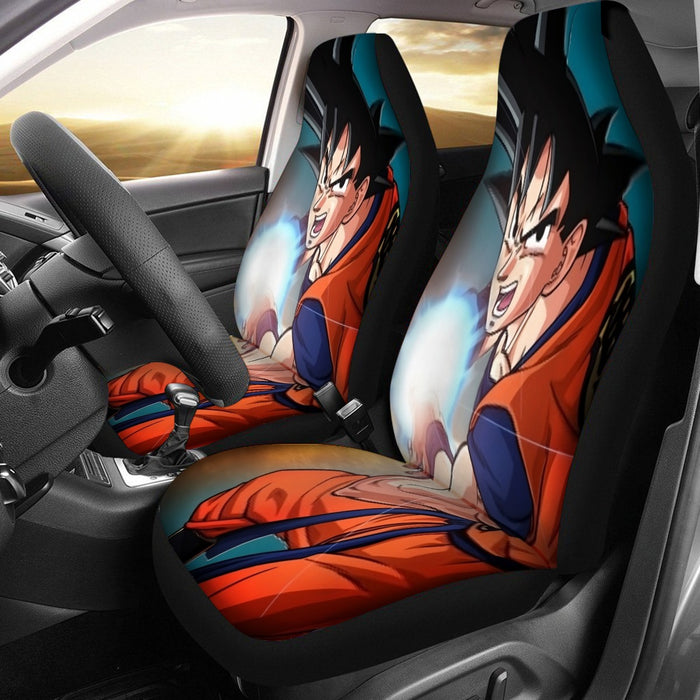 Goku Kamehameha Car Seat Cover