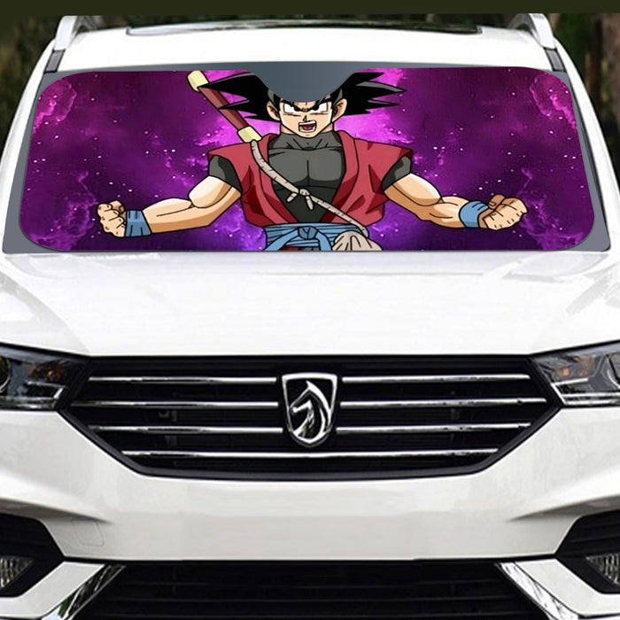 Dragon Ball Super Goku Black Future Saiyan Cool Casual Windshield Sunshade