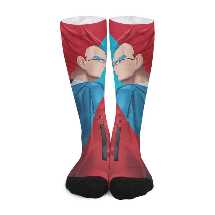 Cool Vegeta Businessman Design Dragon Ball Z Socks