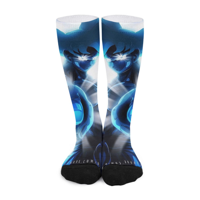 Dragon Ball Super Blue Son Goku Epic Ultra Instinct Socks