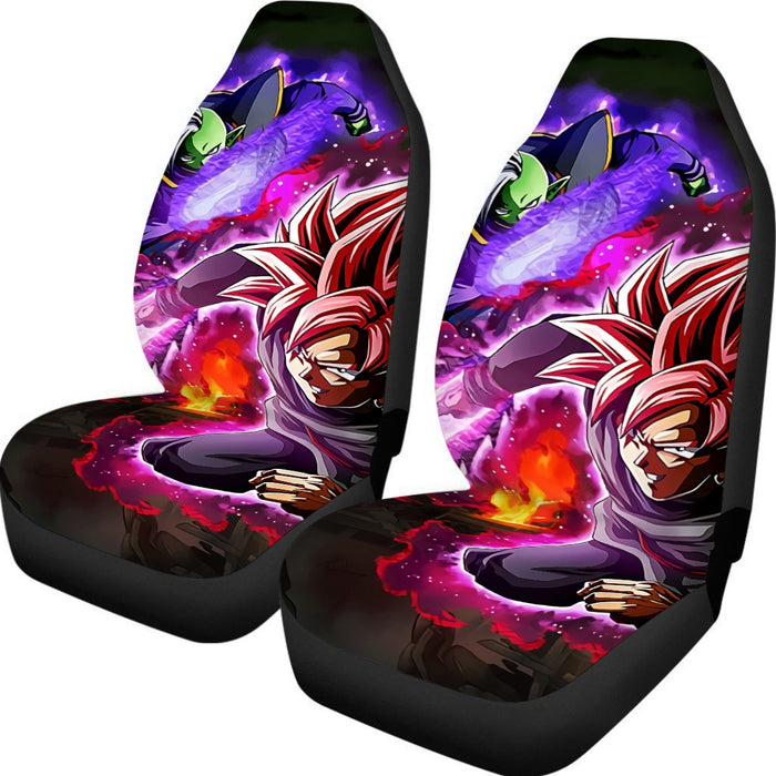 DBZ Goku Black Zamasu Super Saiyan Rose Dope Vibe Car Seat Cover