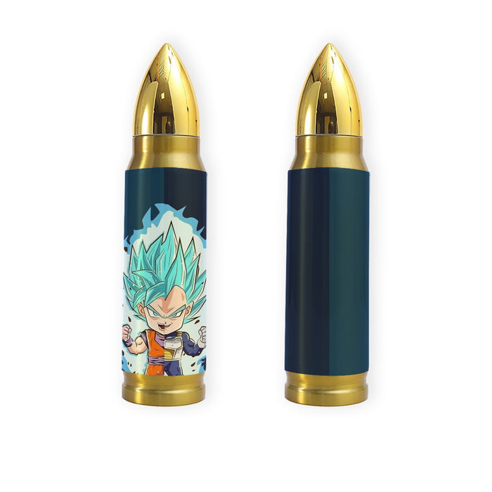 DBZ Goku Vegeta SSGSS God Blue Super Saiyan Chibi Sketch Tumbler