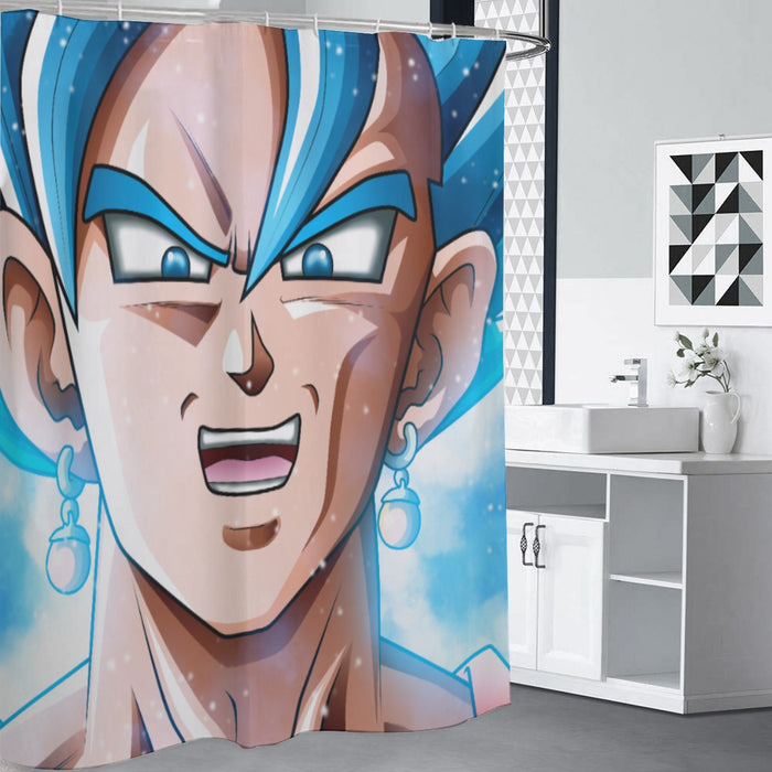 Dragon Ball Vegito Portrait Full Print Cool Design Shower Curtains