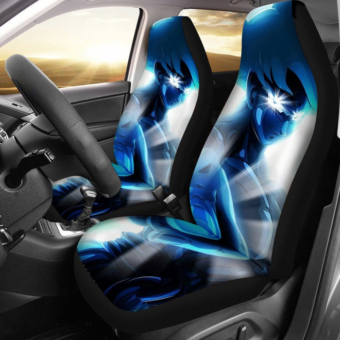 Dragon Ball Super Blue Son Goku Epic Ultra Instinct Car Seat Cover