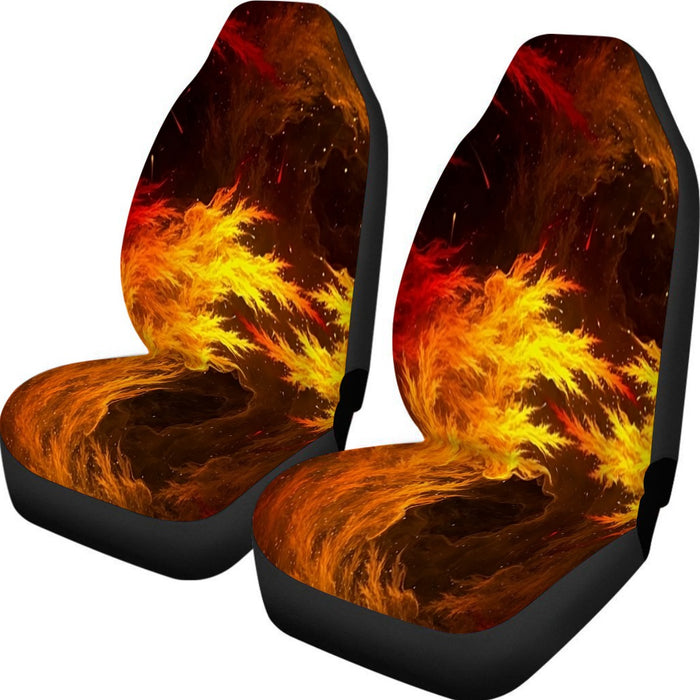 Dragon Ball Z Super Saiyan Orange Aura Dope Streetwear Car Seat Cover