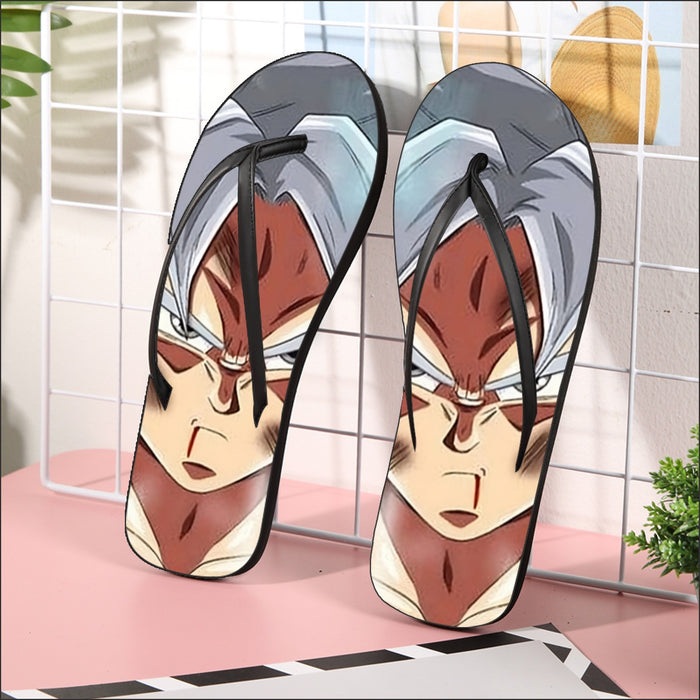 Dragon Ball Super Goku Ultra Instinct Flip Flops