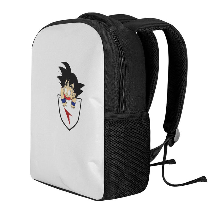Dragon Ball Kid Goku Coming Out Of Pocket Backpack