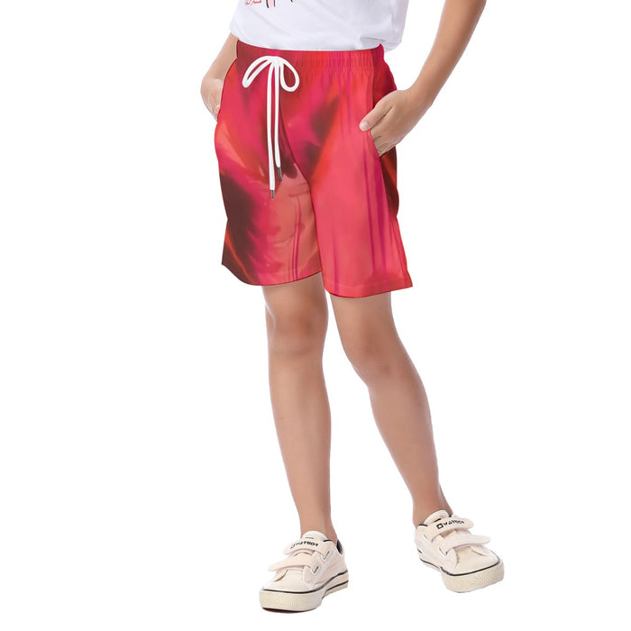 Dragon Ball Super Goku Red Kaioken Super Saiyan Epic Kid's Beach Shorts