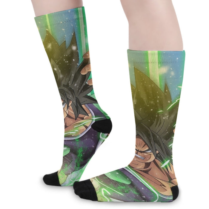 Dragon Ball Super Transforming Broly Socks