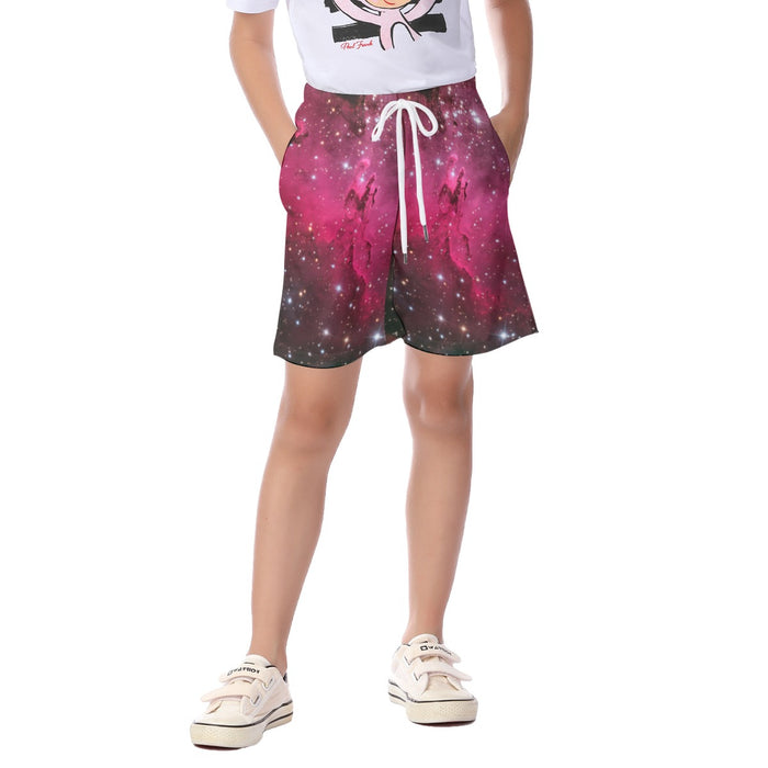 Dragon Ball Goku Black Zamasu Super Saiyan Rose Villain Theme Kid's Beach Shorts